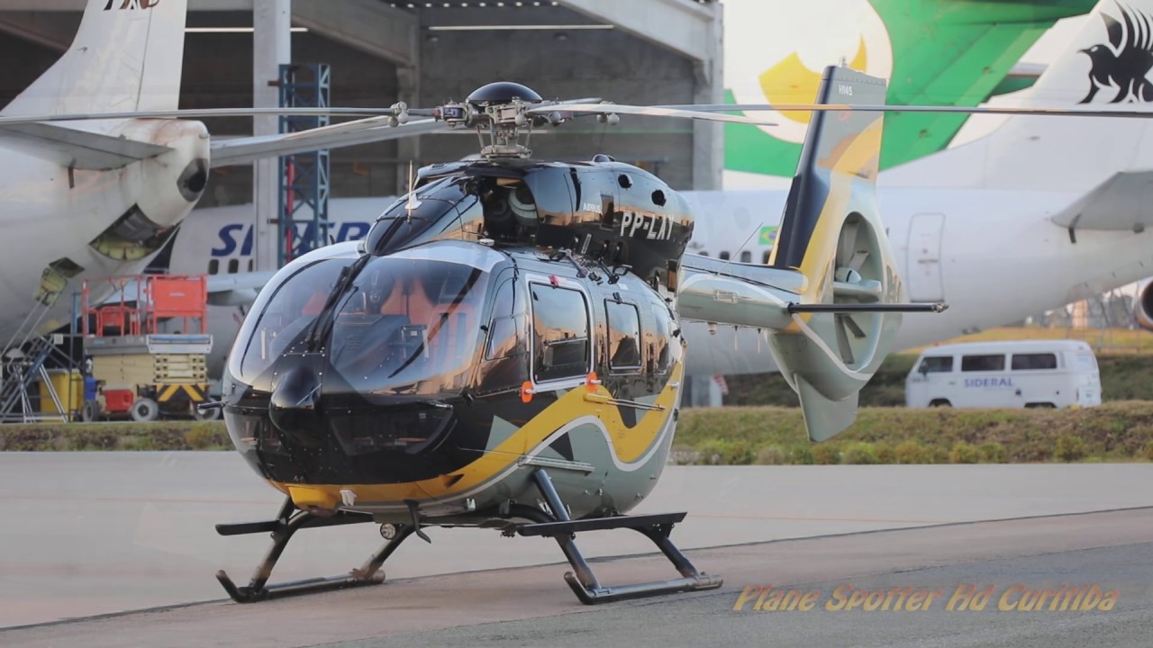 Luxo sobre ASAS Rotativas- Airbus Helicopters H145 (PP-LAY) - Aeroporto Internacional Afonso Pena