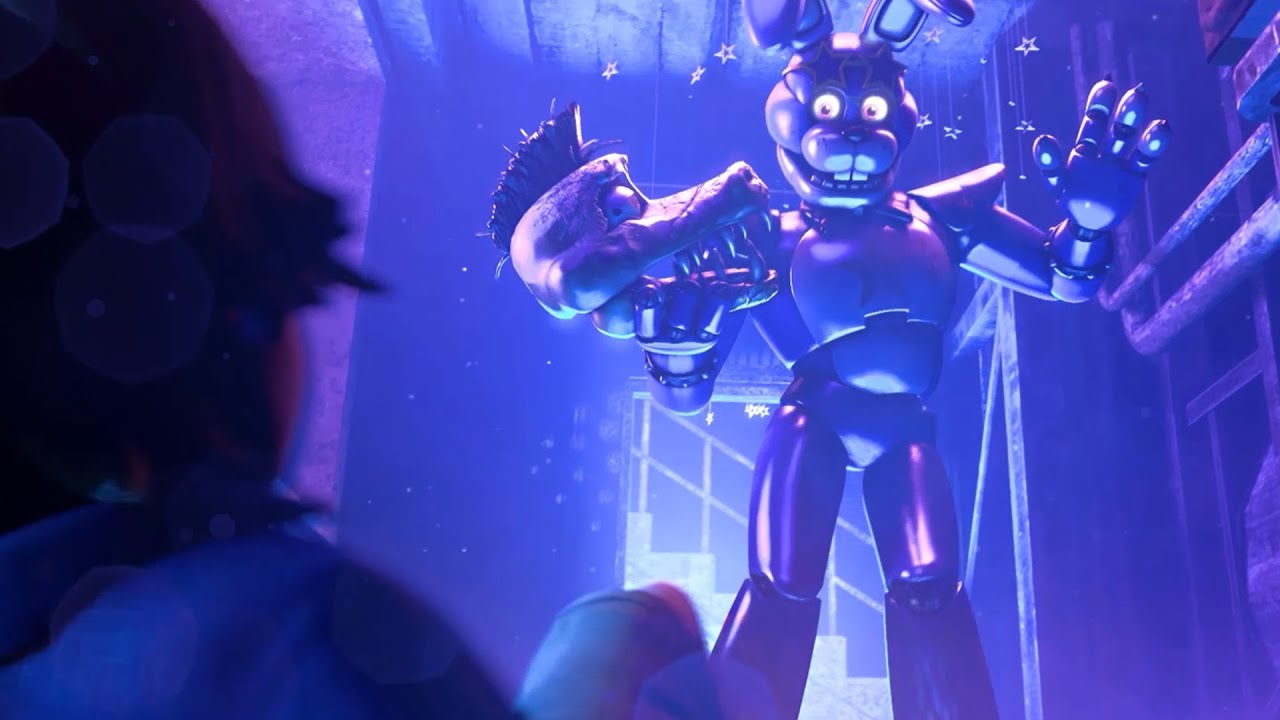 Glamrock Bonnie Boss Fight Cutscene (FNAF Animation)