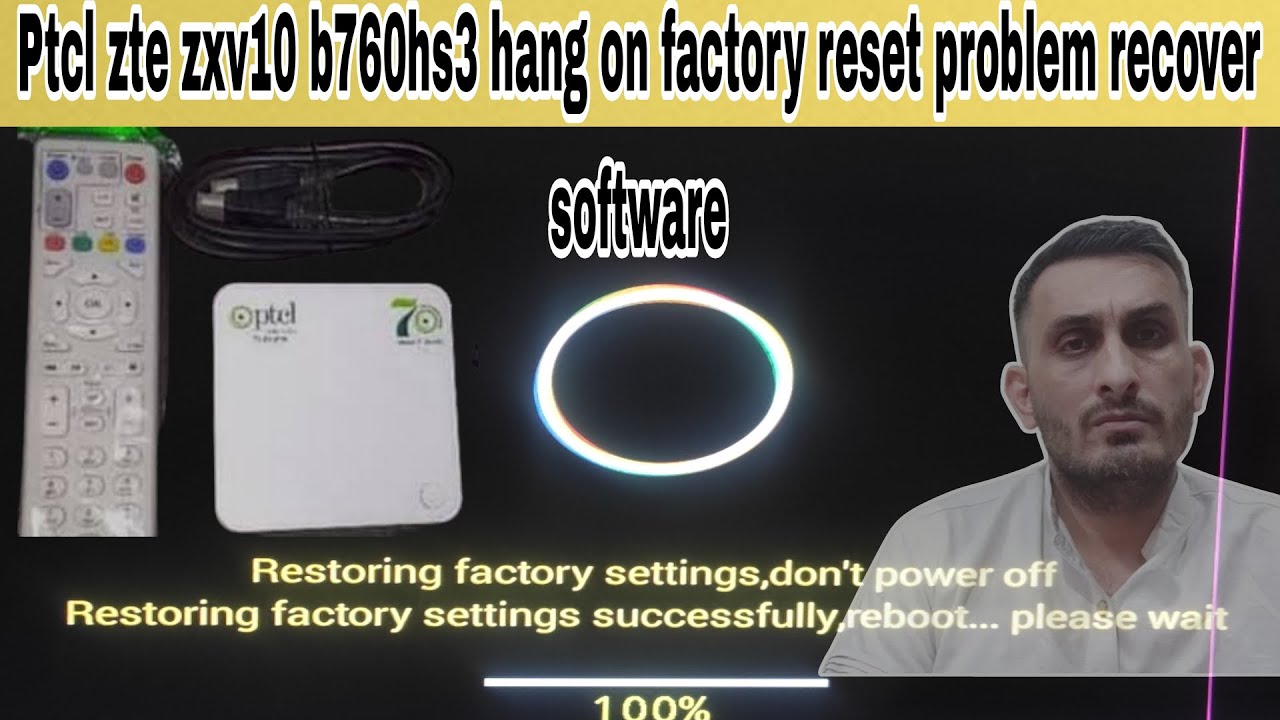 Ptcl zte zxv10 b760hs3 | android tv box | factory reset problem frimware recovry