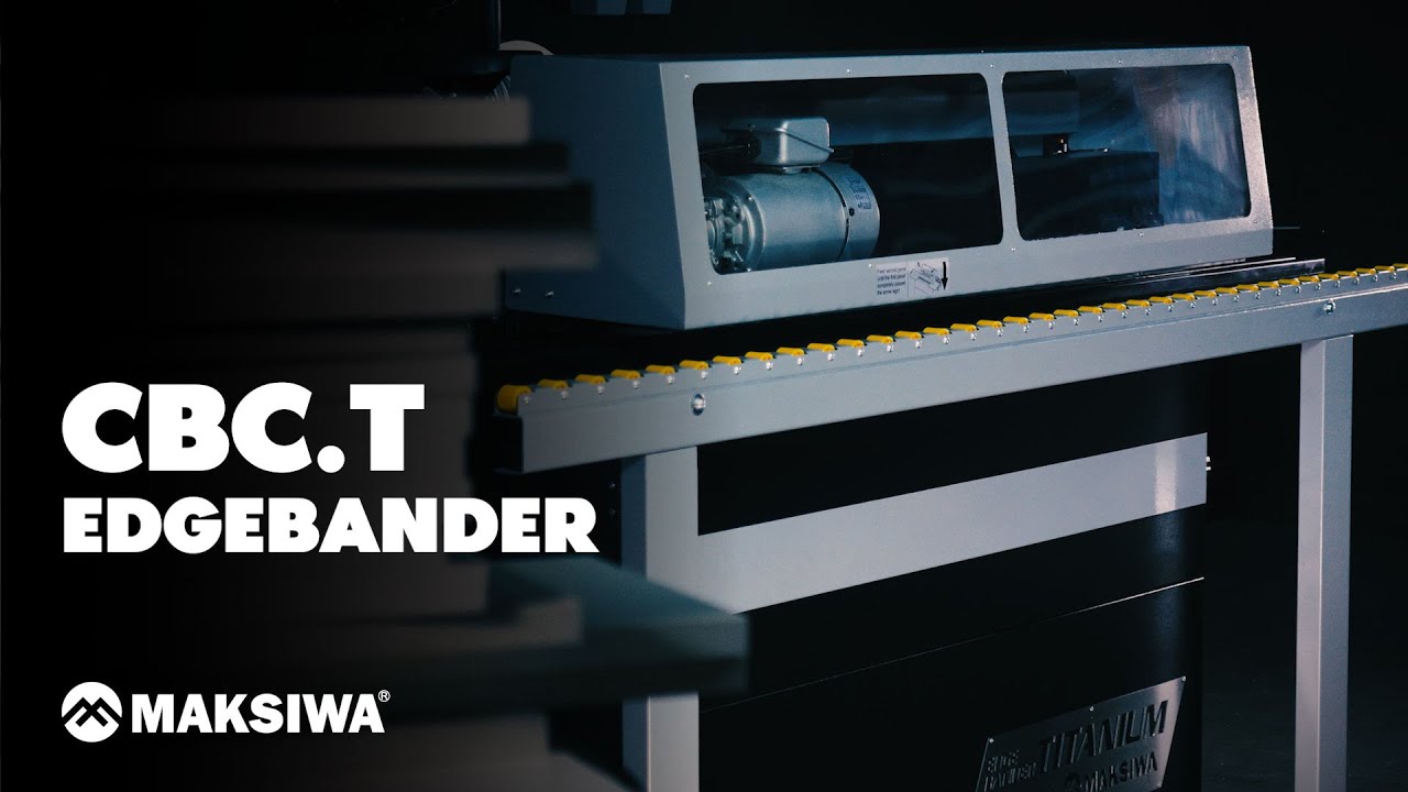 Maksiwa - CBC.T Automatic Edgebander Titanium