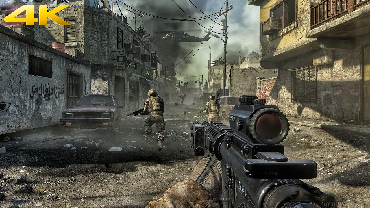 Charlie Don't Surf : Call of Duty 4 Modern Warfare UHD [ 4K 60FPS ] Gameplay