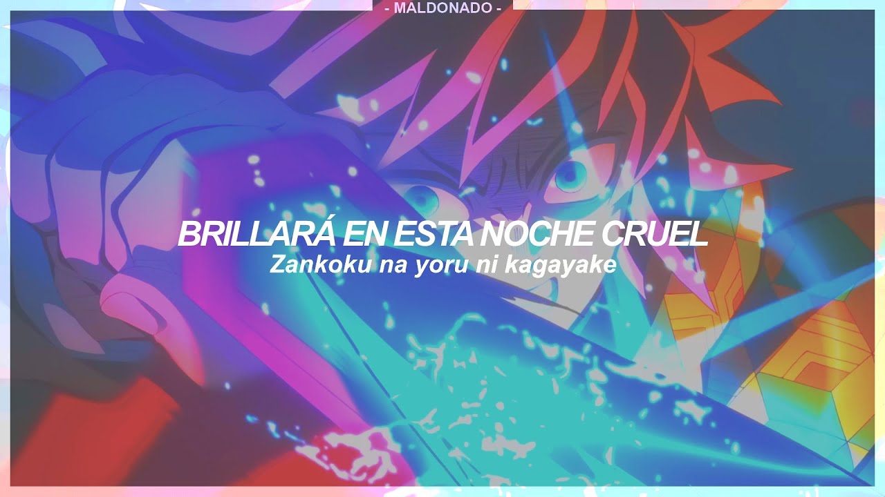 Kimetsu no Yaiba: Infinity Castle Theme Song | Shine in the Cruel Night - Sub. Español ♡