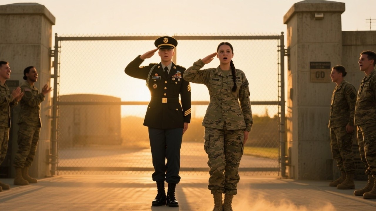 They Mocked Gate Duty—Then the SEAL Commander Saluted Her Instantly | Emotional