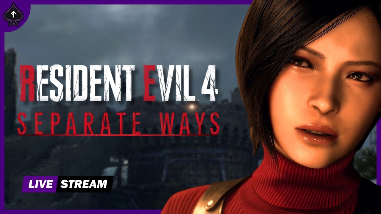 LIVE - ADA WONG'S STORY RESIDENT EVIL 4 REMAKE SEPERATE WAYS EP2 - (H)