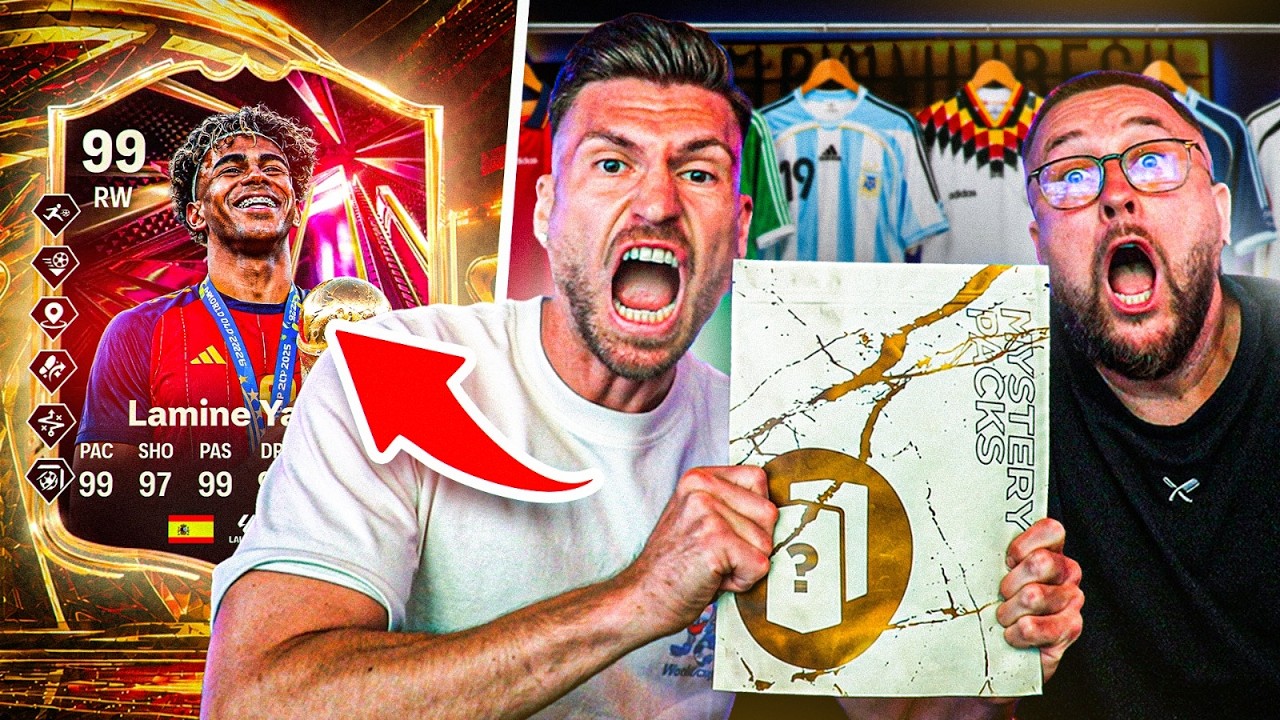 Wer bekommt das RETRO TRIKOT MYSTERY PACK 😱🎁 MEGA Pack LUCK im WM PACK BATTLE 🔥 EA FC26