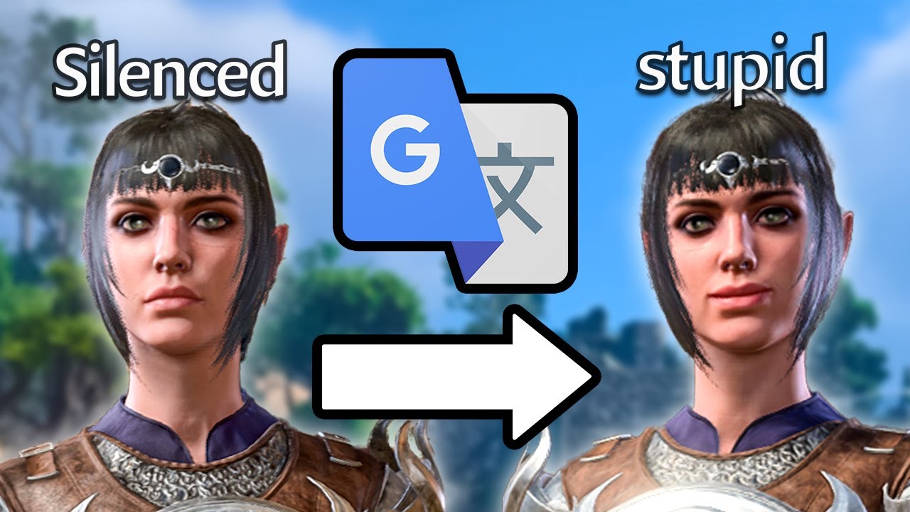 I Google Translated Baldur's Gate 100 Times