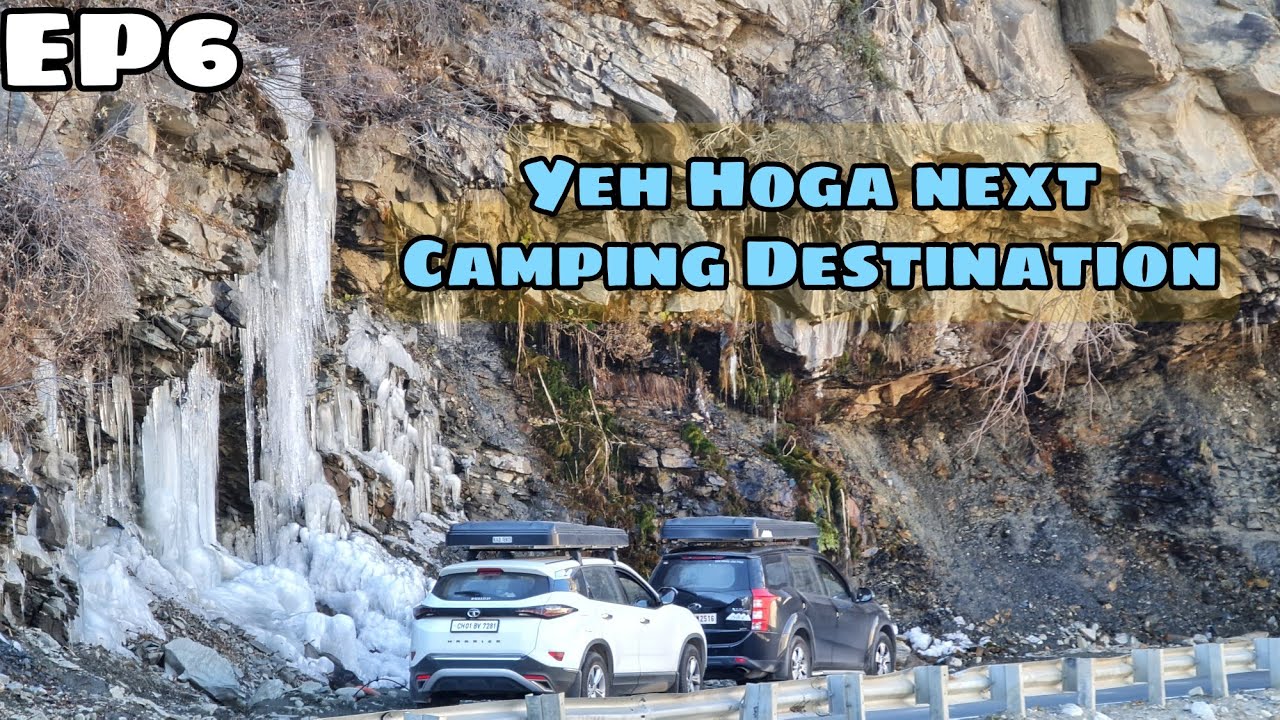यहाँ करेंगे Next Camping | XUV500 & Harrier | Lahaul Valley Rooftop Camping