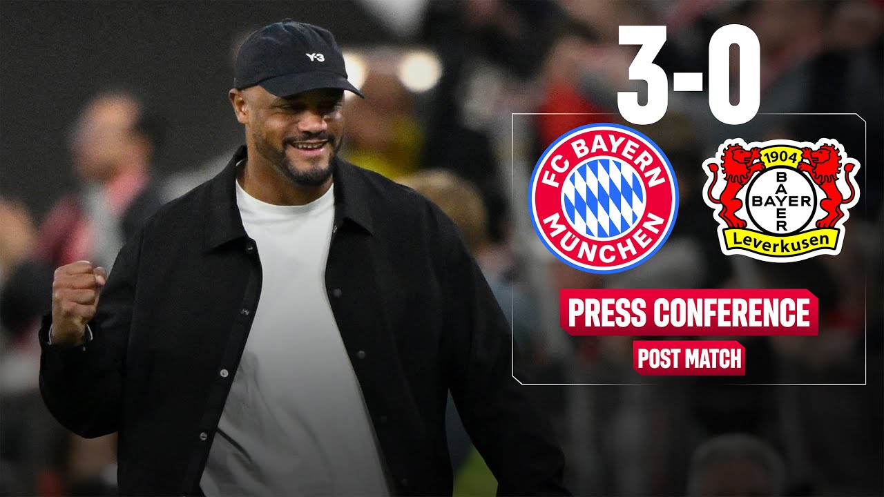 Topleistung im Topspiel | PK nach FC Bayern - Bayer Leverkusen 3:0 | Bundesliga – 9. Spieltag