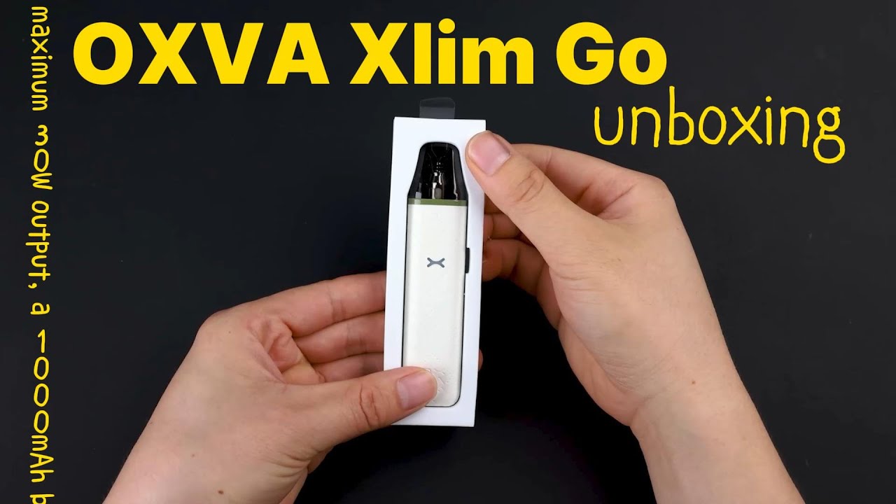OXVA Xlim Go Unboxing