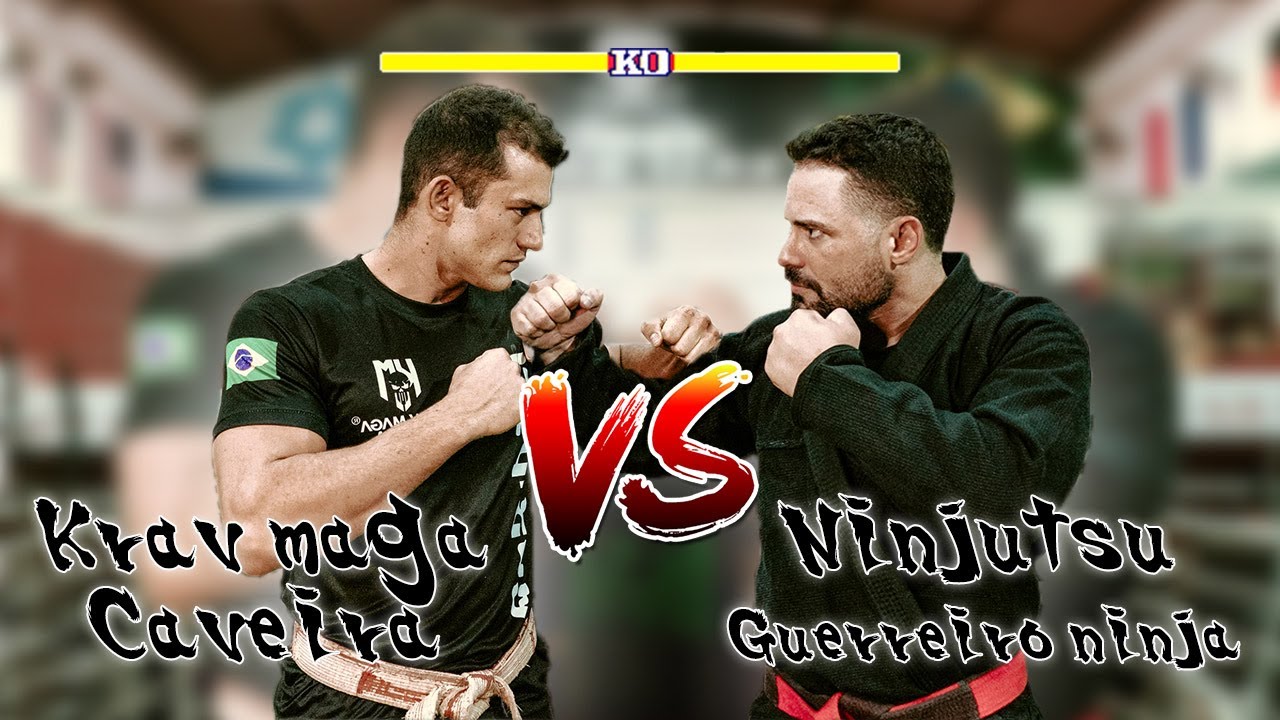 KRAV MAGA vs NINJUTSU - QUEM VENCE ESSA LUTA? - Guerreiro Ninja - Shidoshi Caúzzo - Senshi Ryu Ninpo