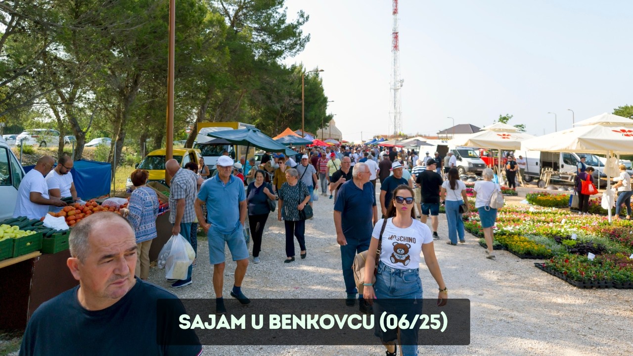 Sajam u Benkovcu 06/2025: Razgovaramo s Ričardom, prodavačima, kupcima. Istražujemo ponudu..