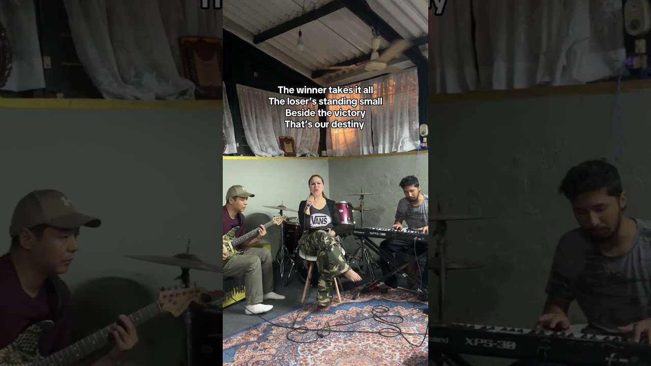 The winner takes it all. #genzrevolution #foryou #cover #abba