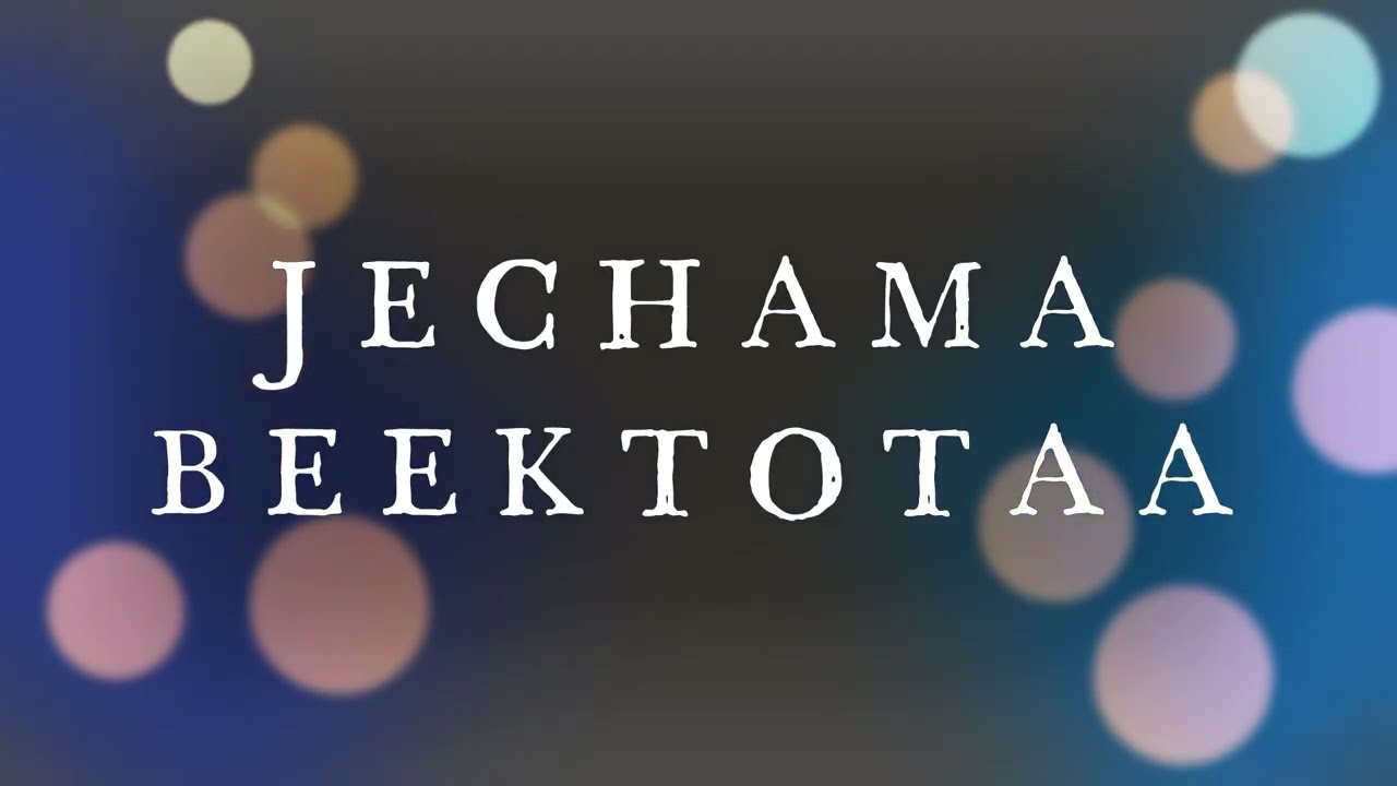 Jecha beektootaa afaan oromootiin