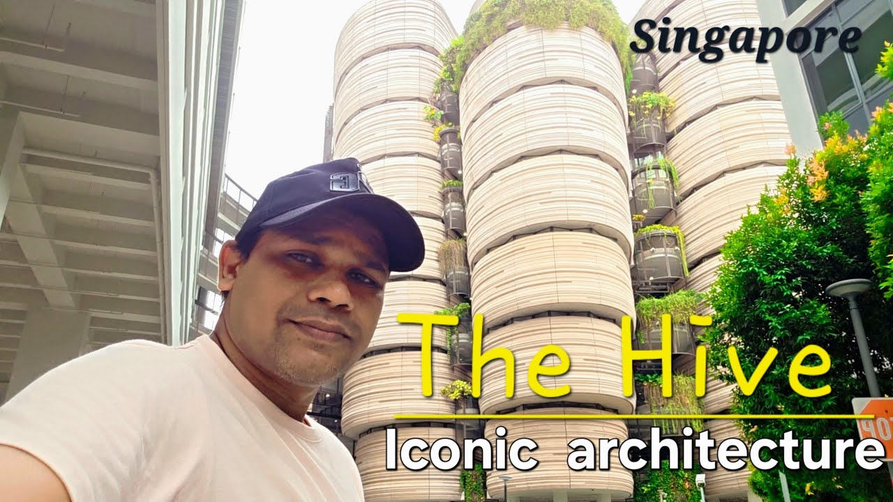 The Hive NTU Singapore | Iconic Sustainable Architecture@thiru_360