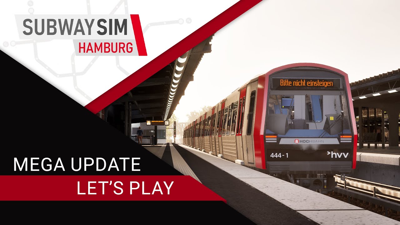 SubwaySim Hamburg | Mega Update | First impressions! | English