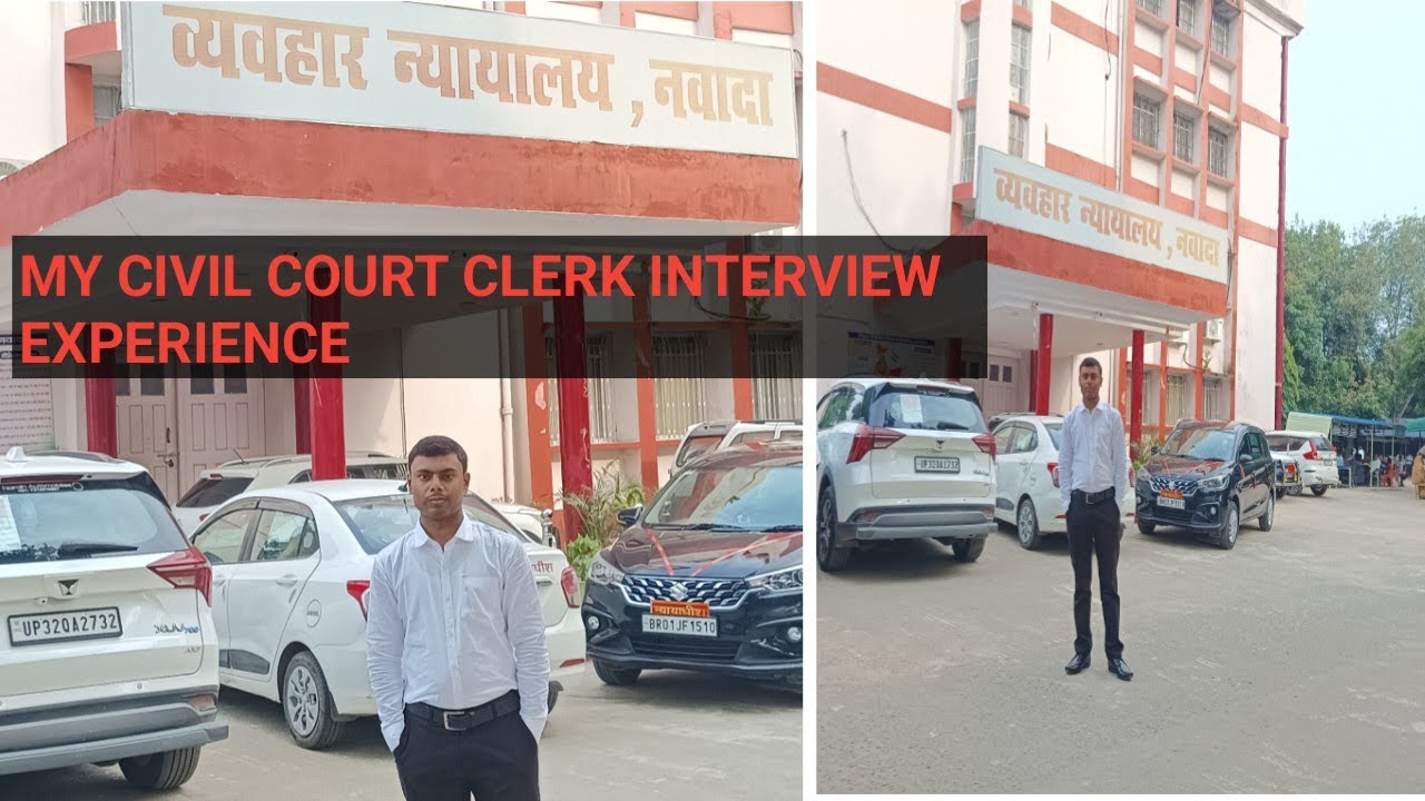 MY CIVIL COURT 🧑‍⚖️CLERK INTERVIEW EXPERIENCE 👍 #interview #civilcourtclerk #biharcivilcourt 
