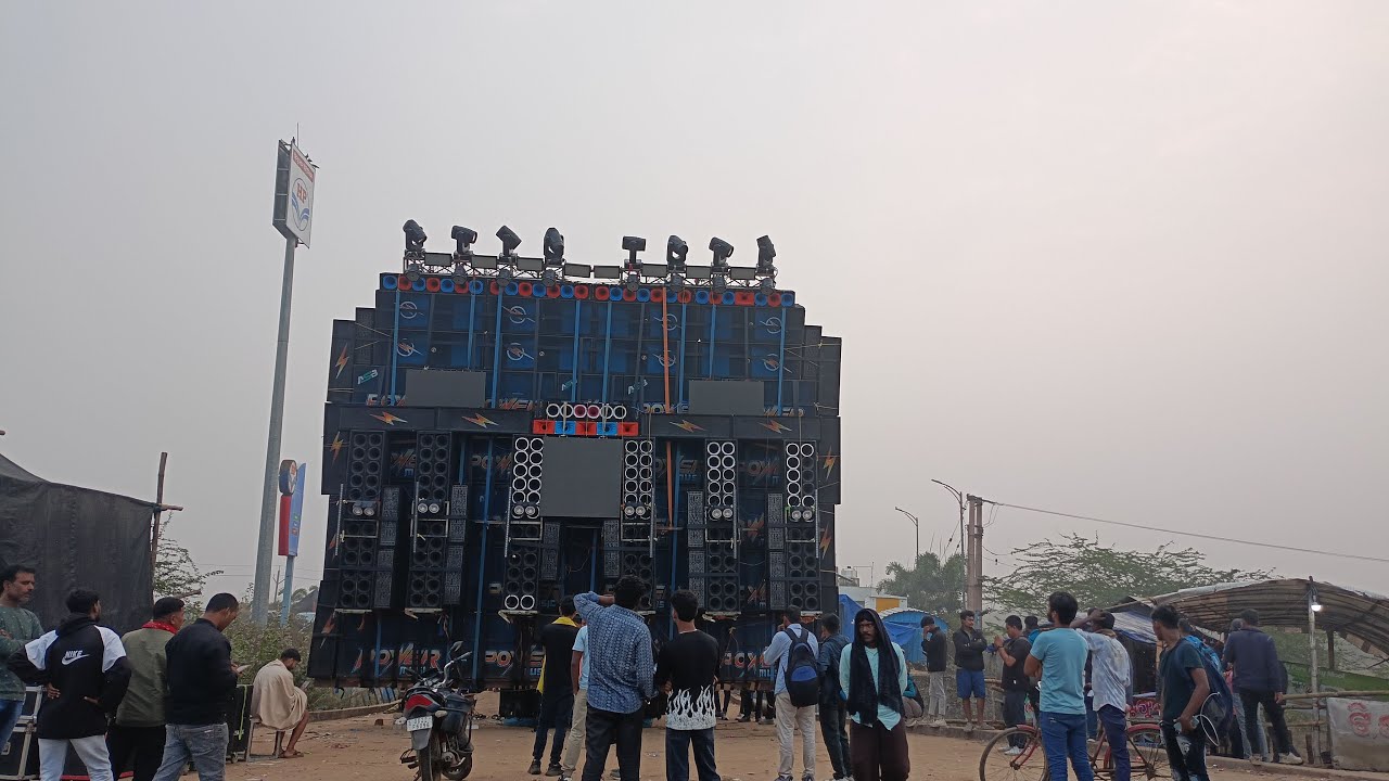 dj power music x pankaj cky x dj sarzen motto mela odisha khatrnak sound testing 😱 live
