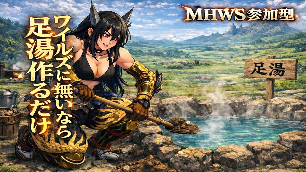 [モンハンワイルズ]明日アプデに間に合わせてあげたい！下位救援乱入[参加自由]