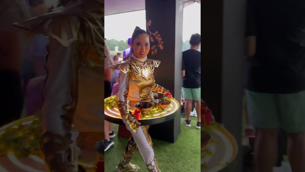 Tomorrowland VIP Snacks #shorts