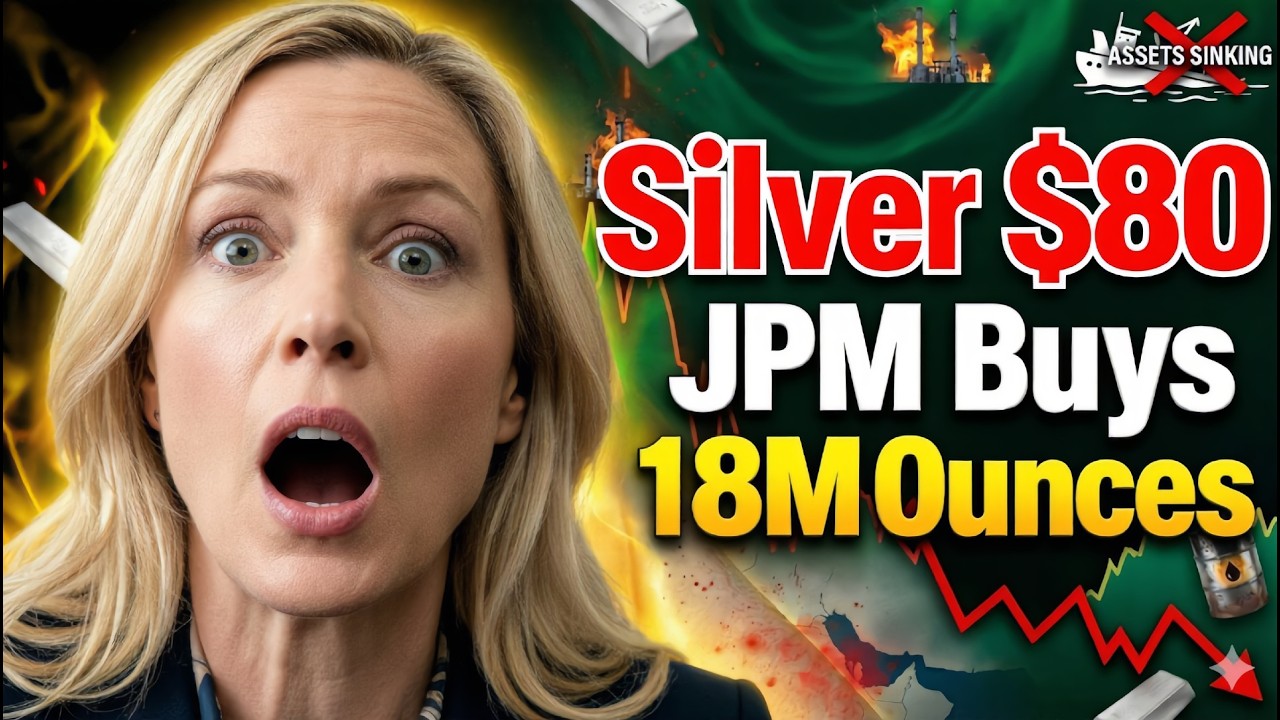 Цена на серебро резко упала… Но JPMorgan купил 18 миллионов унций.
