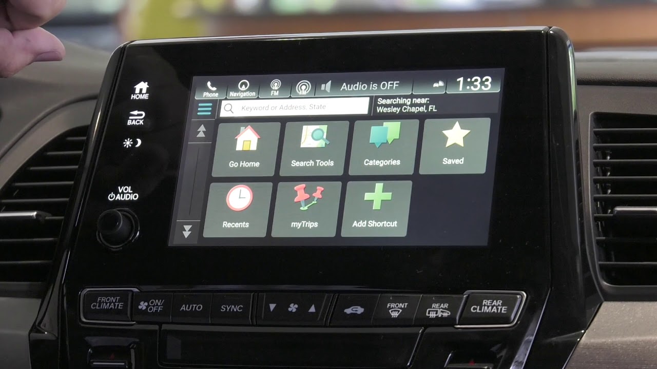 2018 Honda Odyssey Navigation