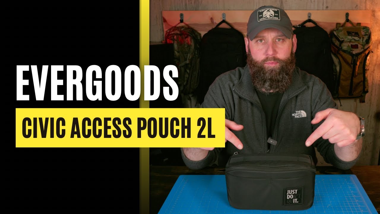 Подсумок Evergoods Civic Access Pouch 2L: обзор + комплектация