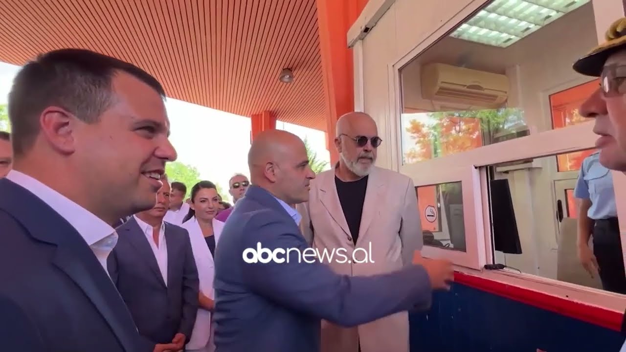Një kontroll në Qafë Thanë, Rama e Kovaçevski vizitojnë pikën doganore “One stop shop”
