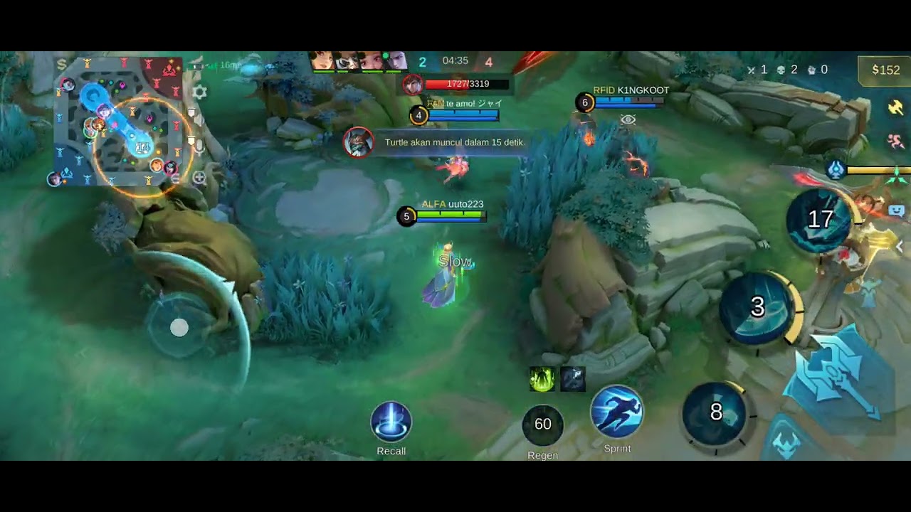 Vexsana 2/10/6 VS Gusion Honor 🌟 37 (Pencet Roket Memang dapat Lawan Yang Jago