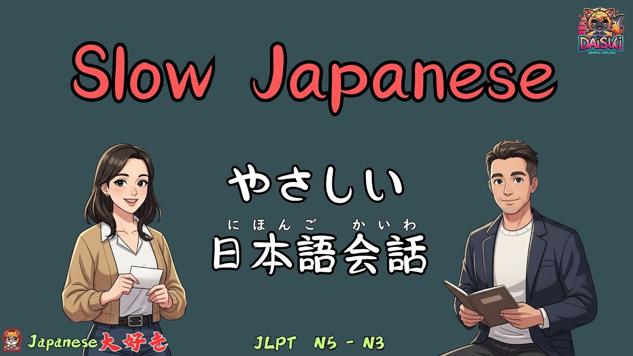 今日からできる：一日を「流さない」やさしい日本語会話　Easy Japanese Talk to Stop Your Day from Drifting