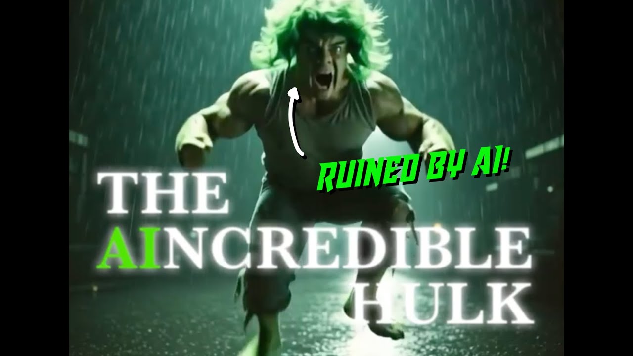 Can AI Ruin THE INCREDIBLE HULK???