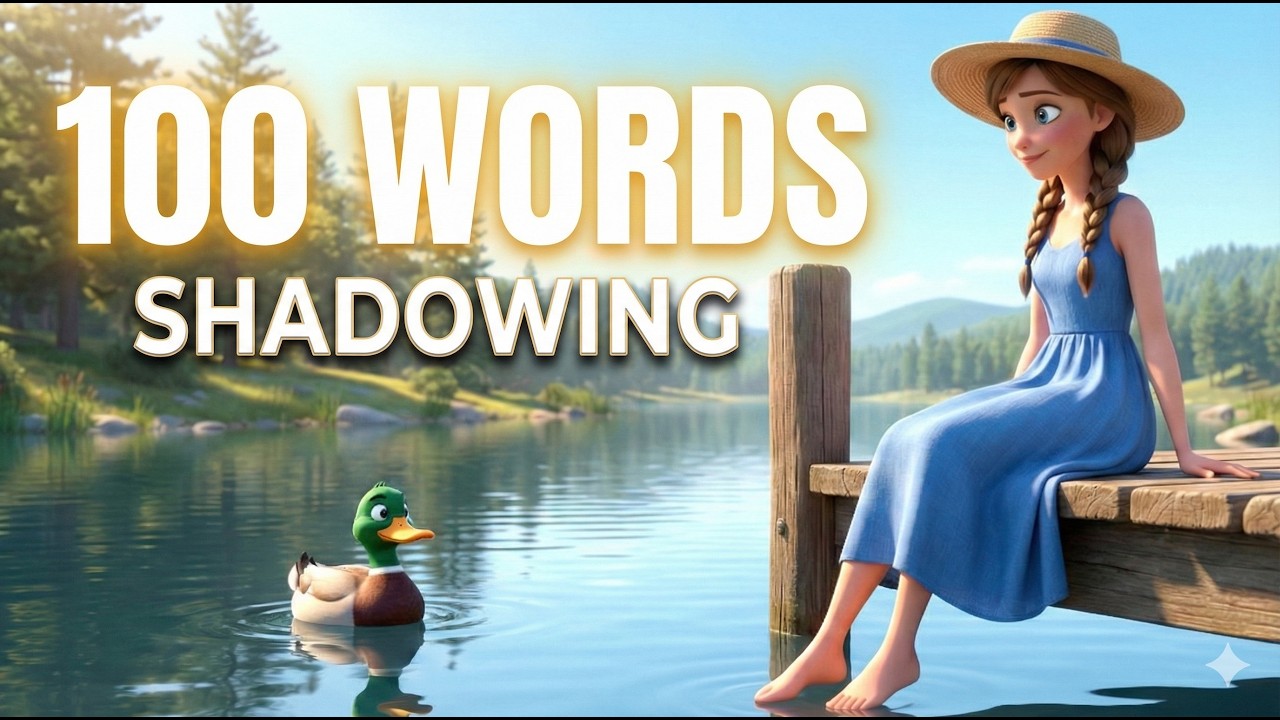 [Oxford 5000] Beginner Review #22-23 | 100 Words Shadowing