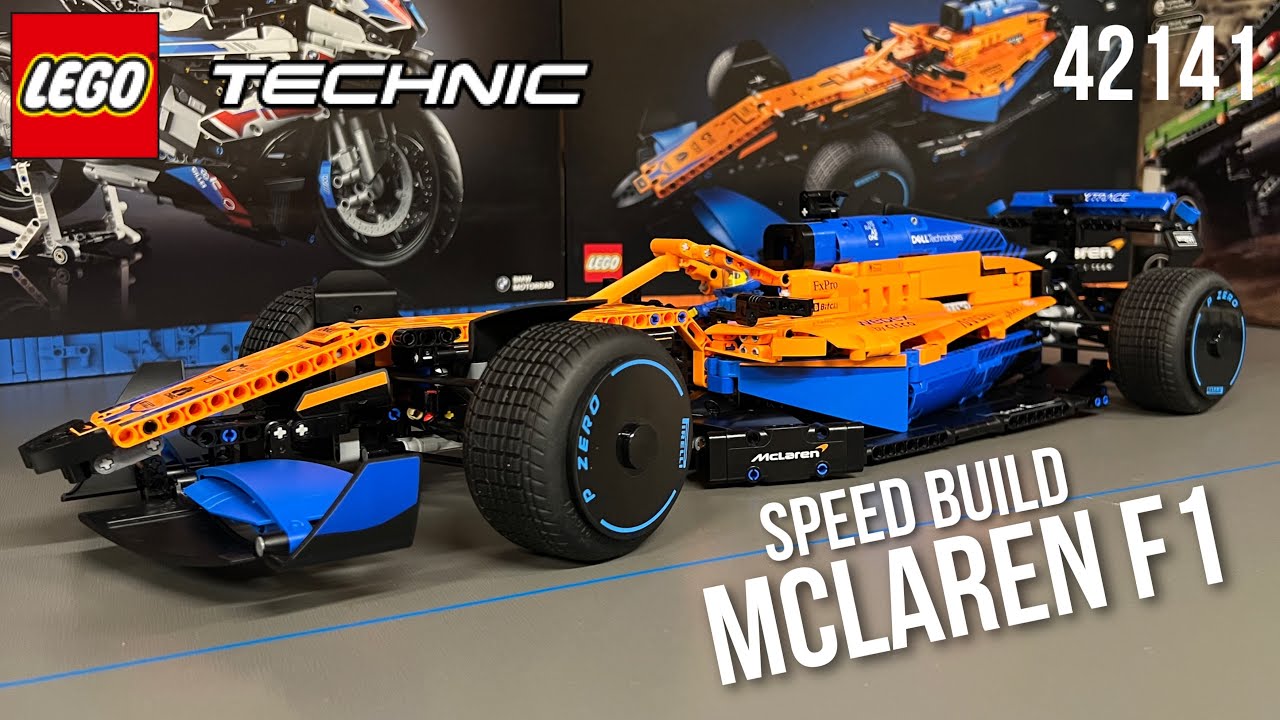 SPEED BUILD Lego technic Mclaren F1 | Lego Technic | Lego Speed Build | Lego Formula | Lego Building