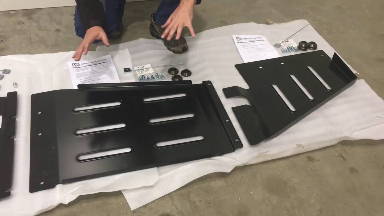 Project Ranger build up Under body Guards 4wd Accessories