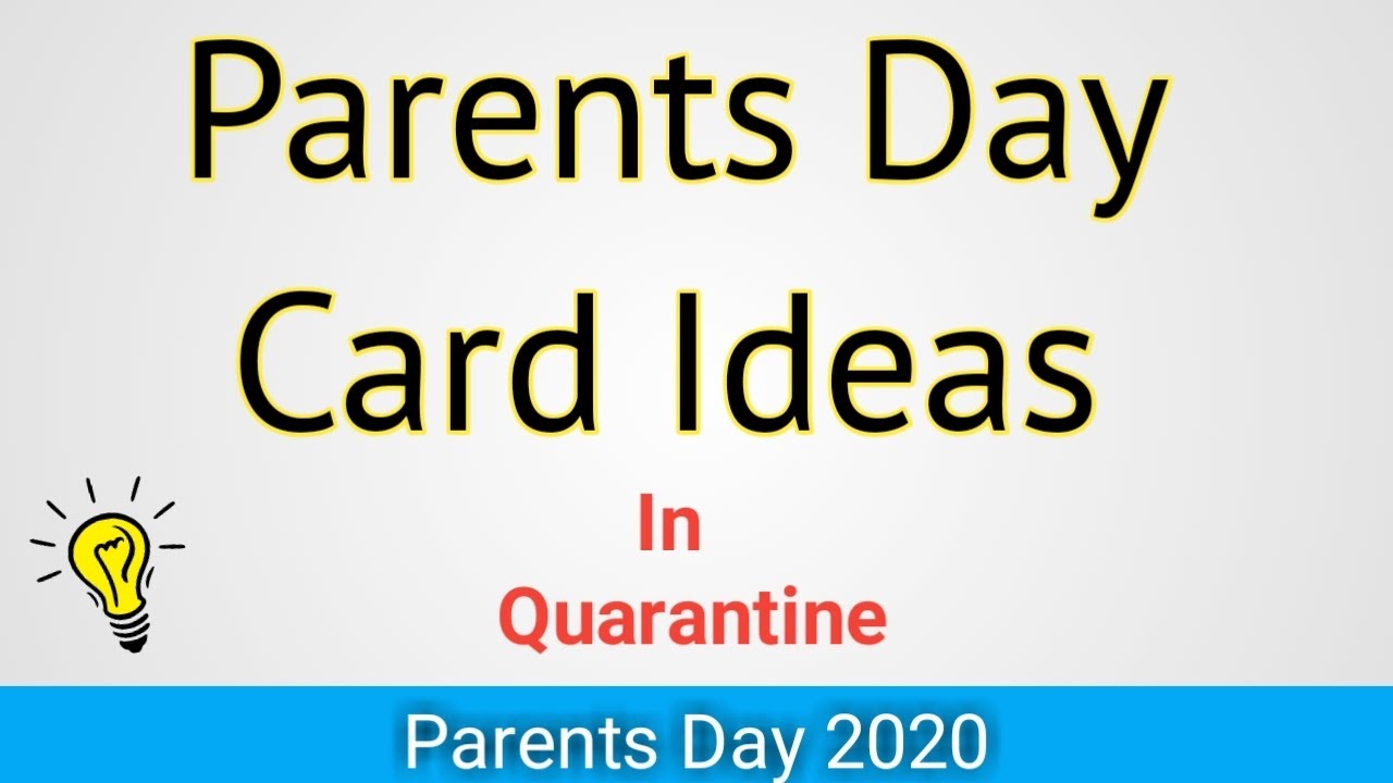 Amazing DIY Parents Day Card Ideas During Quarantine | Friendship Day Card | Handmade Card | DIY