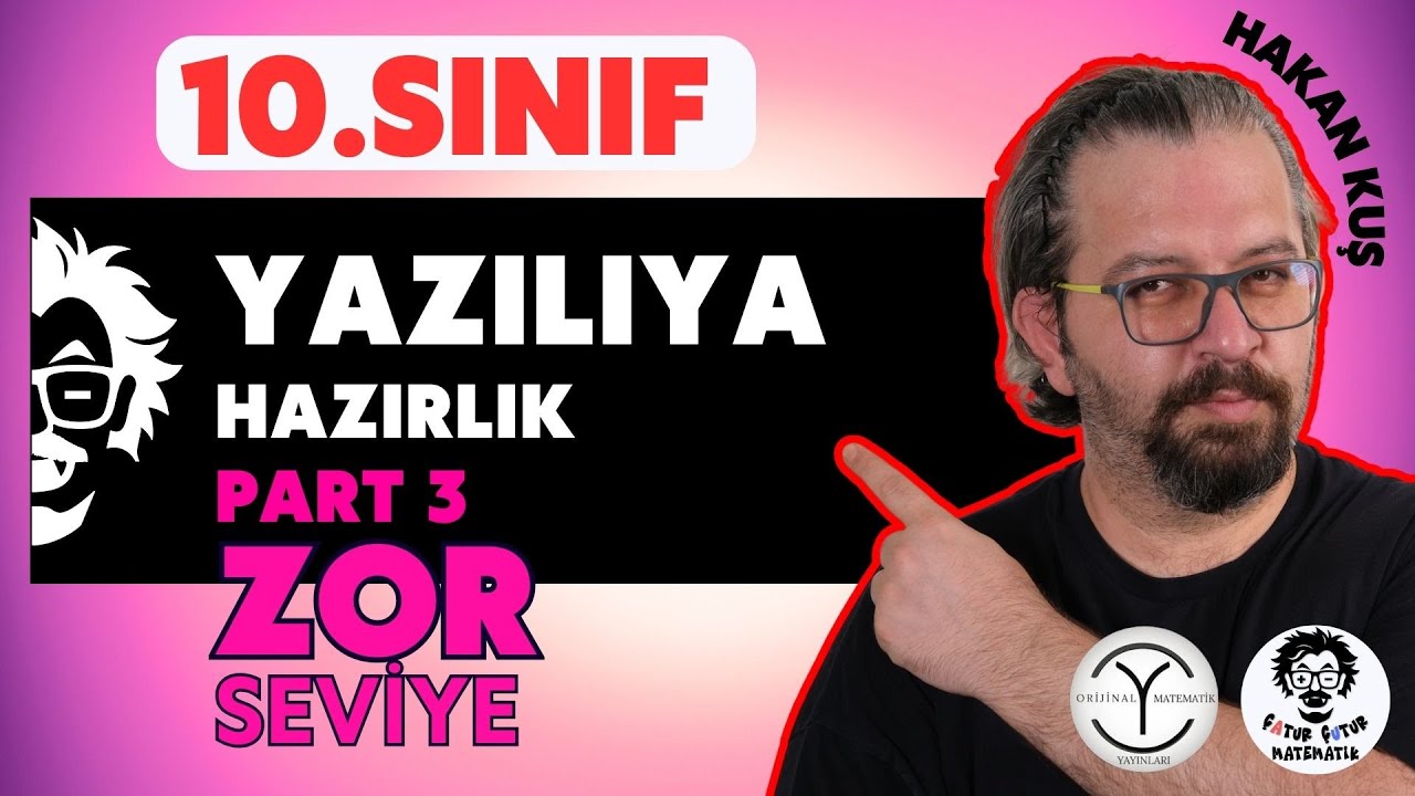 10.Sınıf Yazılıya Hazırlık | İleri Trigonometri | Zor Seviye | Orijinal Yayınları
