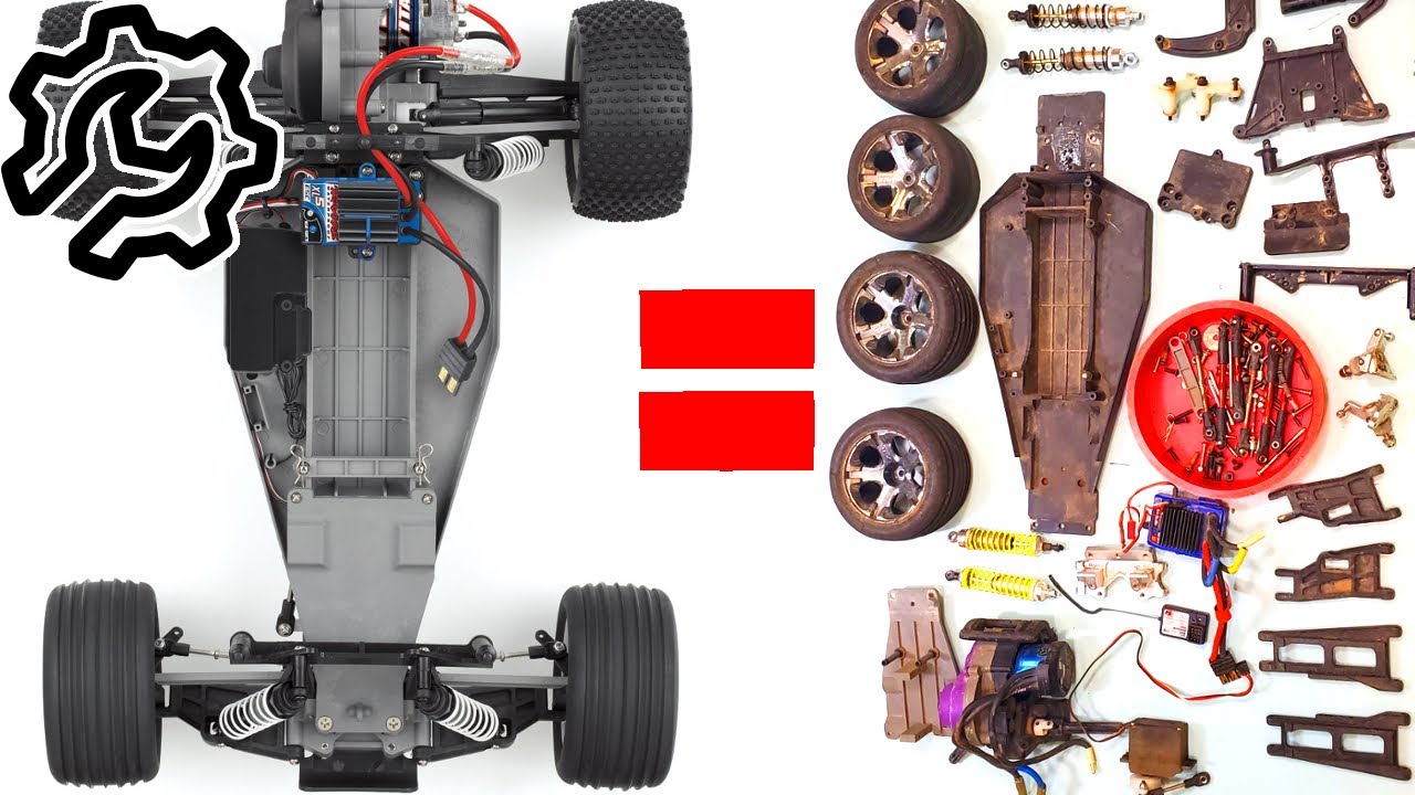Traxxas Rustler Project - Tear Down and Inspection