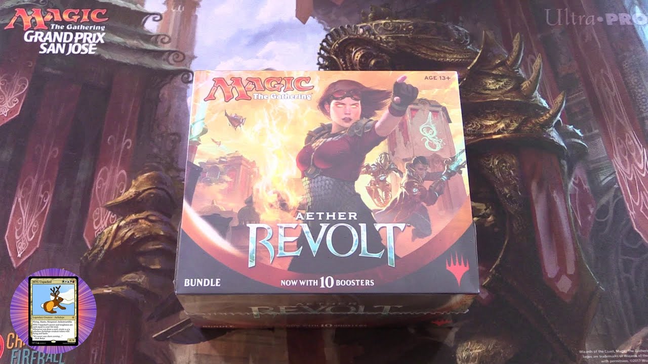 MTG Aether Revolt Bundle Unboxing - MASTERPIECE HUNT!