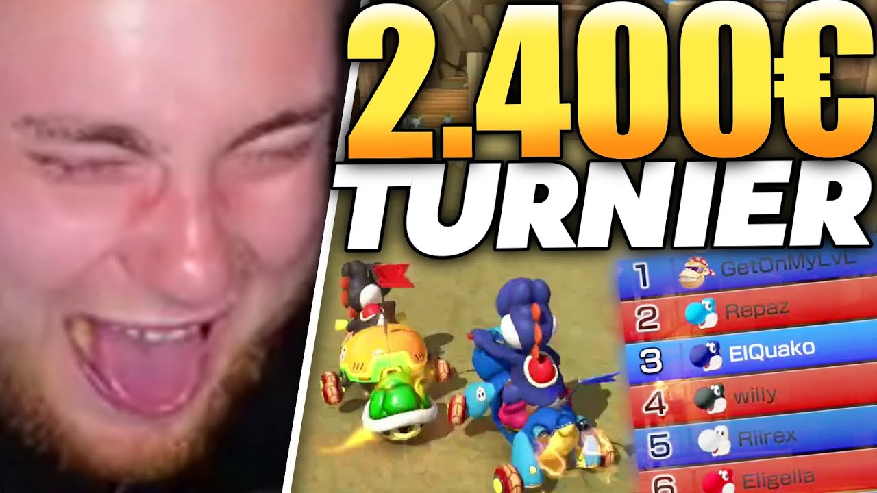 2.400€ TEAM TURNIER in MARIO KART 🤑😂 ft. ELI, MONTE, WILLY, EDIZ, REPAZ, MEHDI & Co. | SolutionLIVE