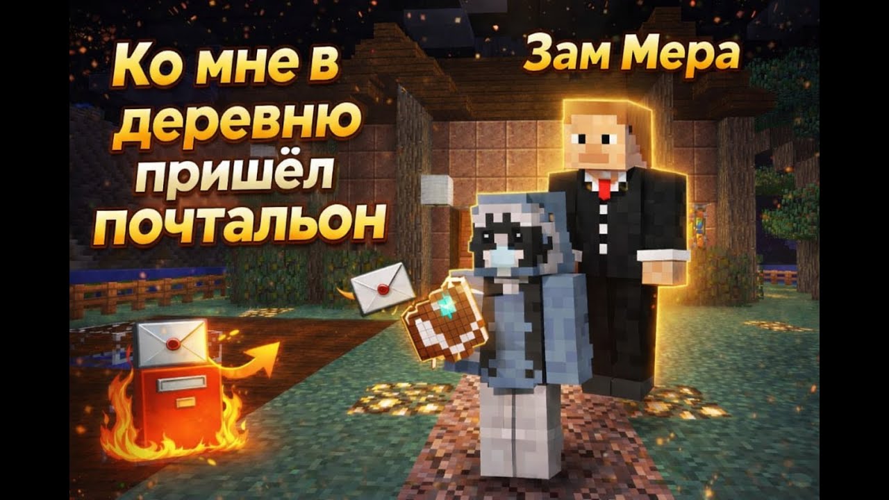 КО МНЕ ПРИШЕЛ ПОЧТАЛЬЙОН И Я НАЗНАЧИЛА ЕГО ЗАМОМ МЕРА ДЕРЕВНИ №17