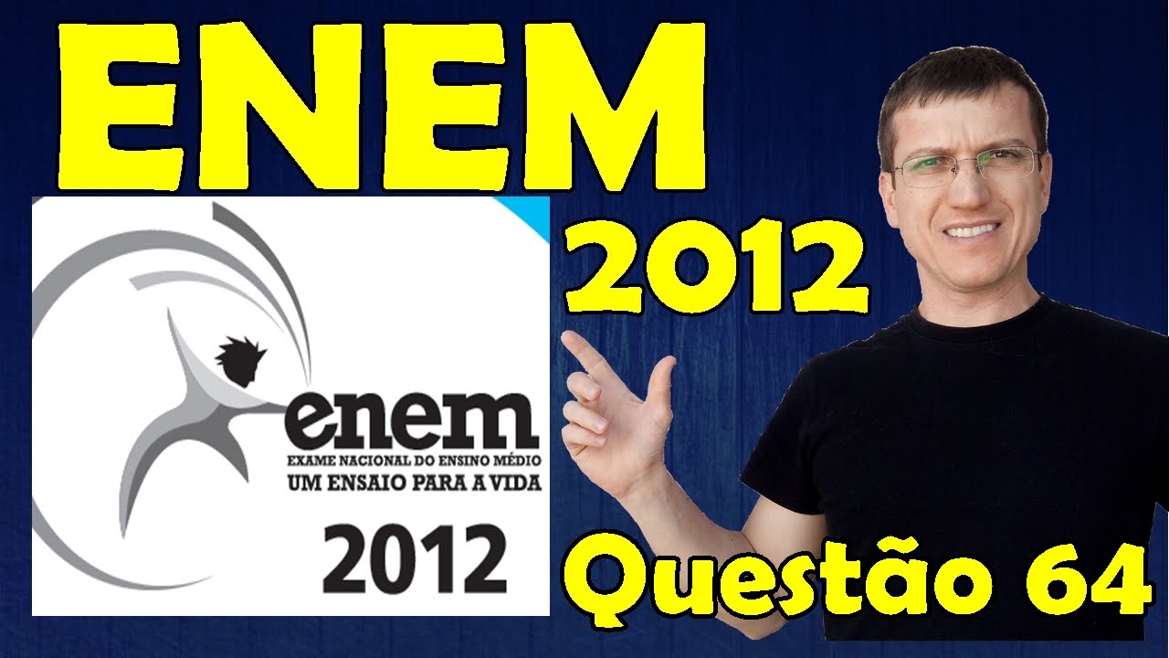 64 - ENEM 2012 - Física - Óptica - Questão 64 resolvida (Caderno Azul) - Prof. Marcelo Boaro