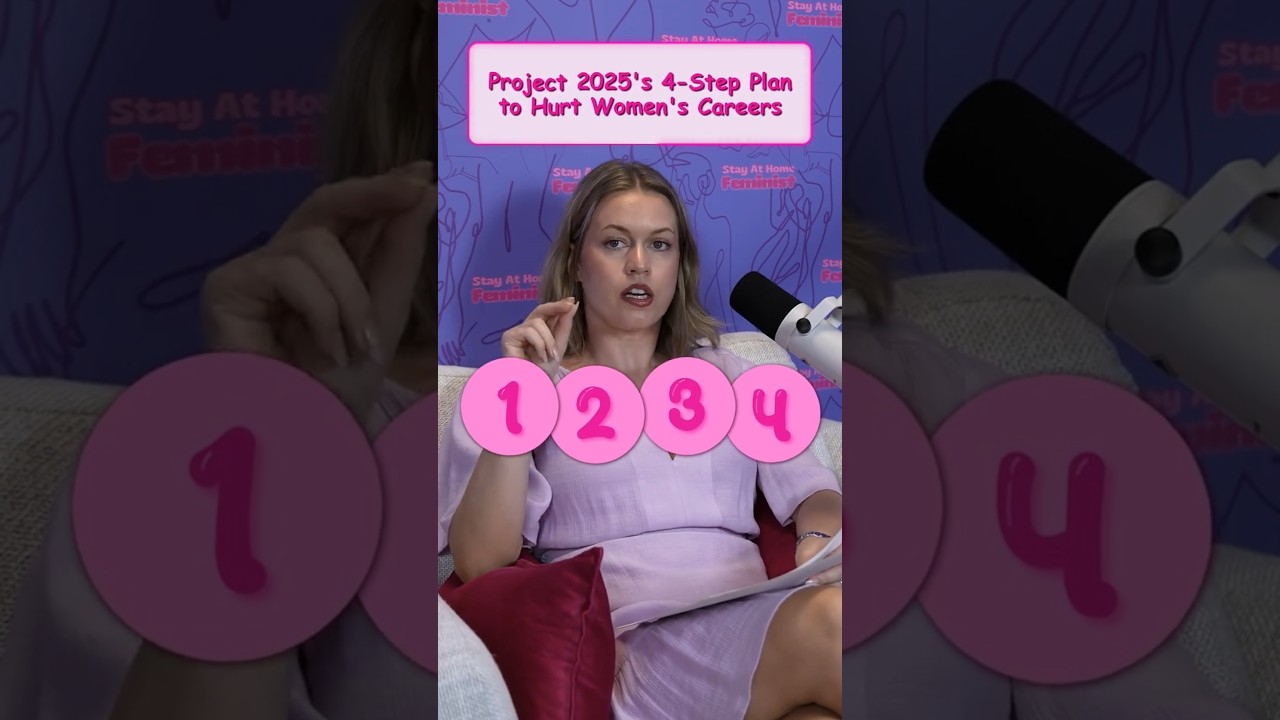 Project 2025's 4-Step Plan to Hurt Women's Careers #project2025 #project2024 #women #era #feminism