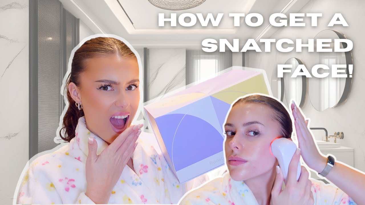 How To Get a SNATCHED Face! 🫢 | DermRays FusionGlow Microcurrent Device