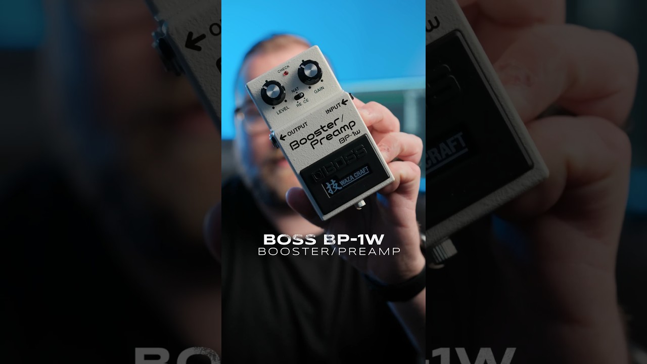 Boss BP-1w Booster/Preamp: Quick Demo