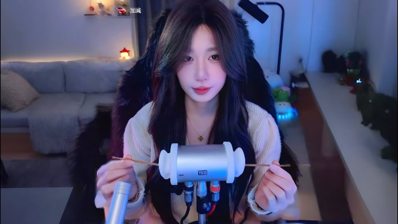 【ASMR 3dio】芒果（无人声）  清洁耳道 放松身心   搓麦 棉签掏耳
