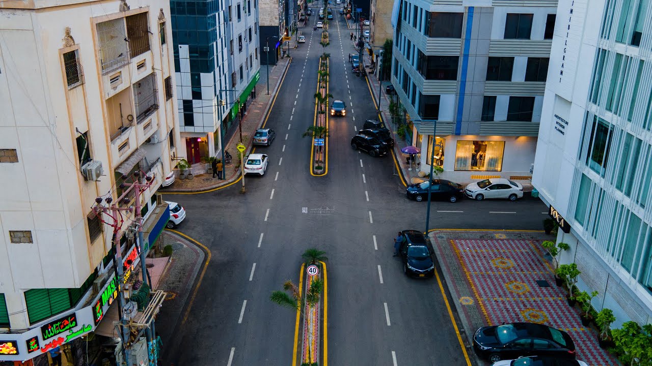 Bukhari Commercial DHA Phase 6 | Karachi Street | Oxford Street | Drone Shorts by @aksbykas
