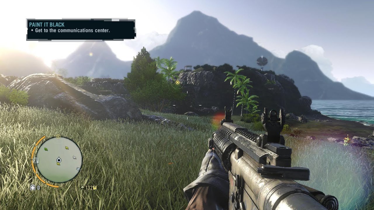 Far Cry 3 Communication center stealth kill ultra graphics gameplay