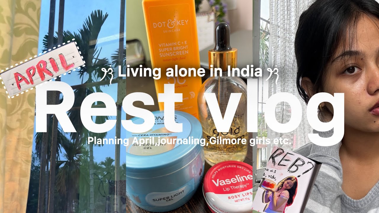 RESET VLOG: getting out of slump post finals✨🎀|Living alone as 16-year-old in India↩