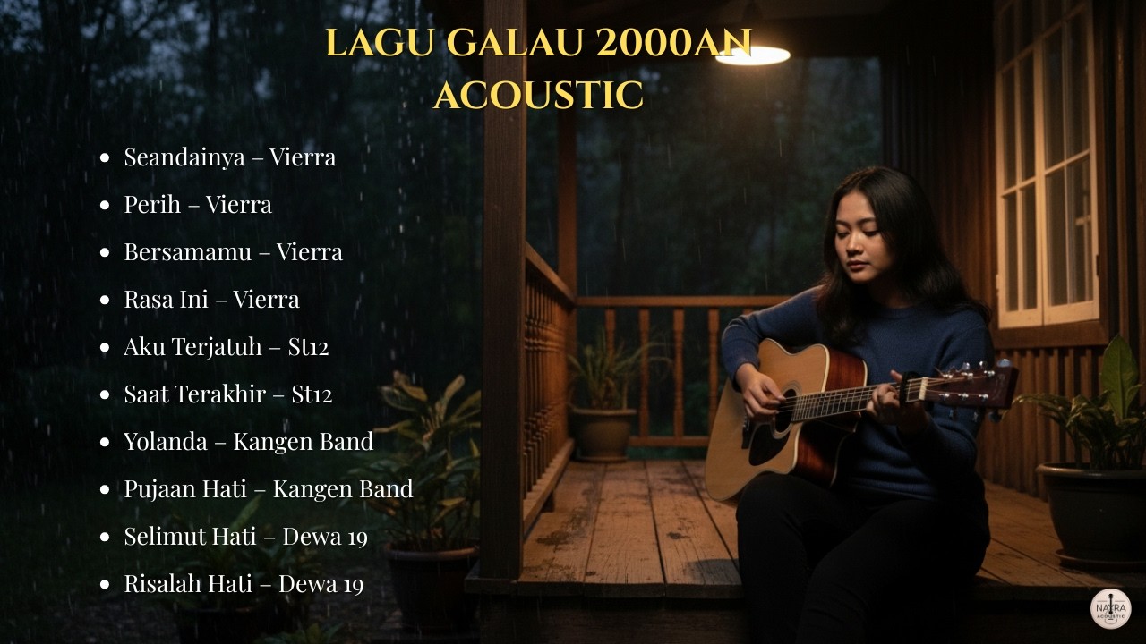 Lagu Galau Indonesia 2000an Acoustic Cover | 🎸 by nayra