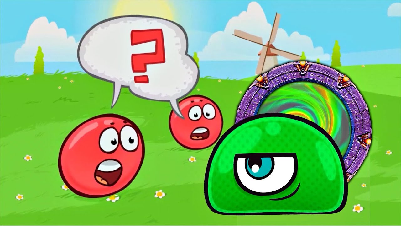 Спецагент КРАСНЫЙ ШАРИК против ЧЕРНОГО ШАРА #7. ФИНАЛ. Мультик ИГРА Green Bubble