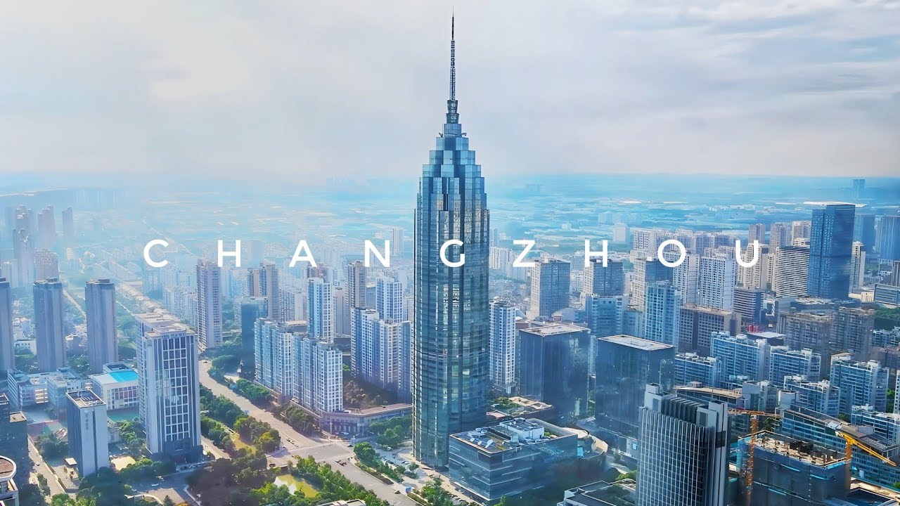 Changzhou City In China 🇨🇳 4K Ultra HD Video |
